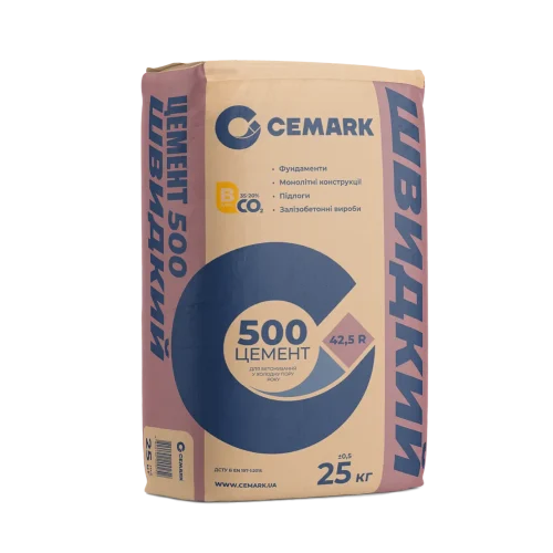 Цемент CEMARK М-500 Кам'янець-Подільський, 25кг