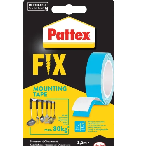 Pattex Fix монтажна стрічка 1,5м (80кг)