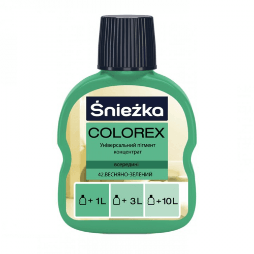 Colorex Снєжка 42-весняно-зелений (100 мл)