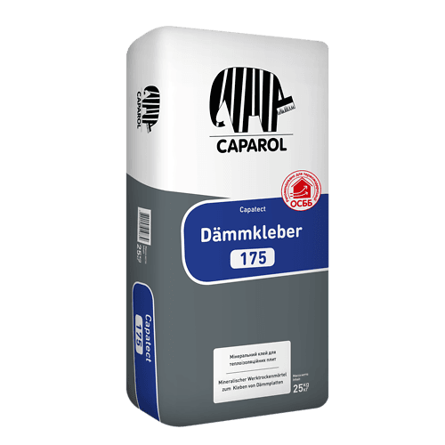 Клейова суміш для утеплювача мінеральна Caparol "Capatect Dammkleber 175", 25 кг.