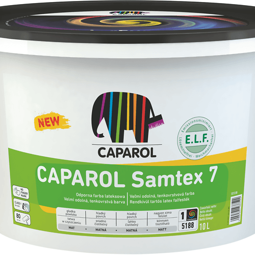 Фарба інтер'єрна латексна матова Caparol "Samtex 7 E.L.F." База 3, 9,4 л.