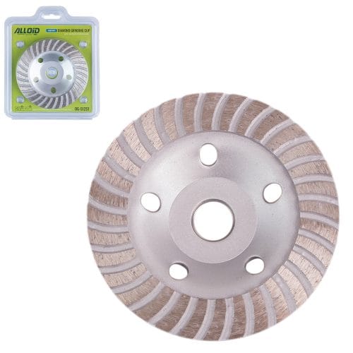 Диск алмазний шліфувальний Alloid Turbo Wave 125мм